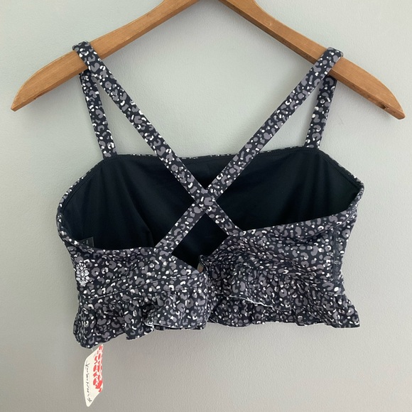 FP Movement, NWT, size M, gray and black sports bra - Picture 5 of 7